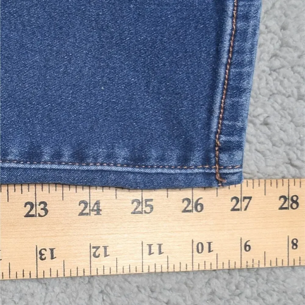 Nicole Miller Jeans Womens Sz 4 Blue Soho High Rise Skinny Jeans - Picture 6 of 7